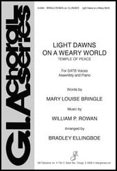 Light Dawns on a Weary World SATB choral sheet music cover Thumbnail